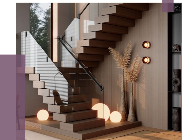 Изготовление и монтаж лестниц в Томске от 92880 руб. | ПРОЛЁТ-Тмс