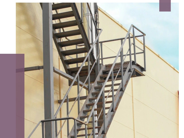 Пожарные лестницы в Томске от 13112 руб. — монтаж и продажа | ПРОЛЁТ-Тмс