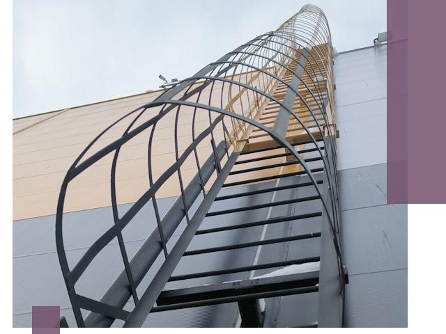 Изготовление и монтаж пожарных лестниц в Томске профессионально