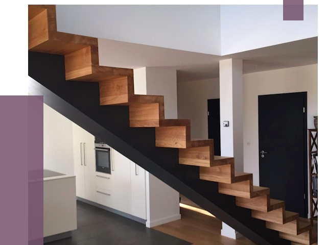 Изготовление деревянных лестниц в Томске от 92880 руб. | ПРОЛЁТ-Тмс