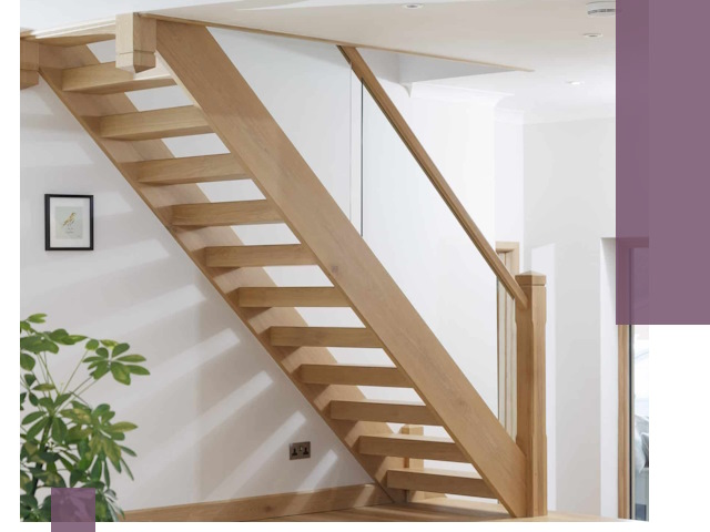 Изготовление деревянных лестниц под ключ в Томске для дома