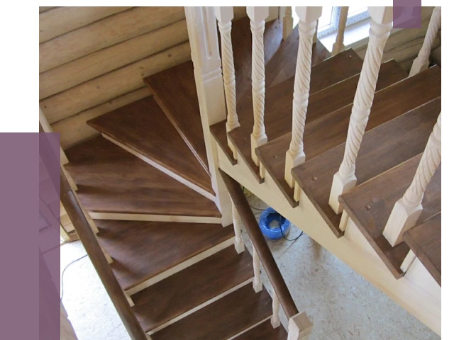 Реставрация деревянных лестниц в Томске от 4589 руб.