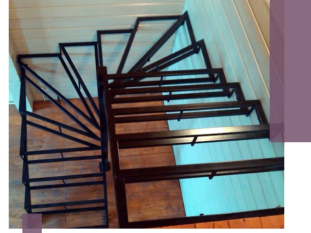 Изготовление металлических лестниц любой сложности в Томске