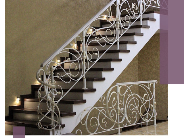 Кованые лестницы под ключ в Томске — изготовление и монтаж