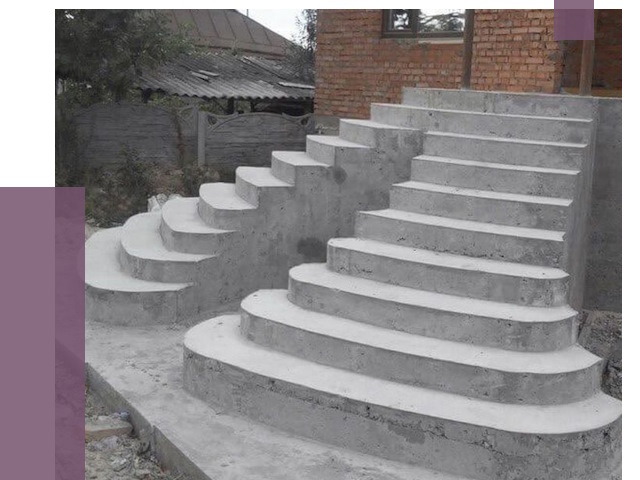 Монтаж бетонных лестниц в Томске от 4589 руб. 