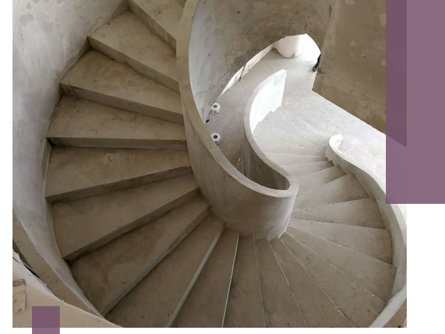 Монтаж бетонных лестниц под ключ в Томске быстро и надежно