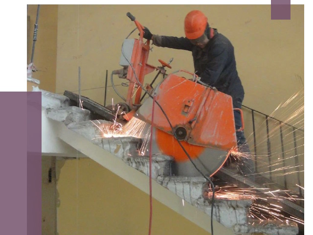 Демонтаж бетонных лестниц в Томске от 4917 руб. за м2 | ПРОЛЁТ-Тмс