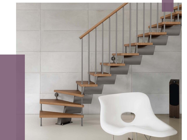 Монтаж модульных лестниц в Томске от 6775 руб. 