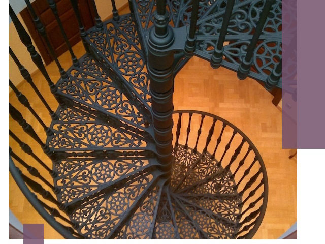 Винтовые лестницы под ключ в Томске: производство и монтаж