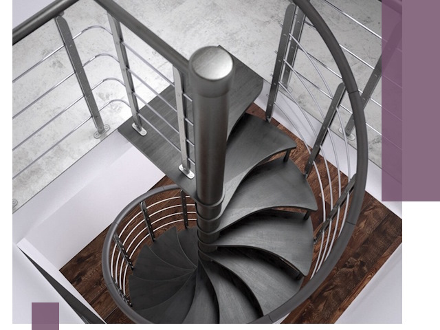 Демонтаж винтовых лестниц в Томске — быстро и безопасно