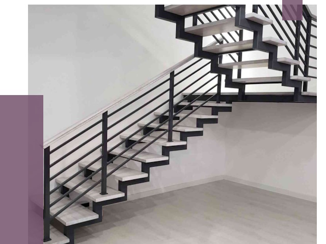 Лестницы на металлокаркасе под ключ в Томске от 13659 руб. | ПРОЛЁТ-Тмс