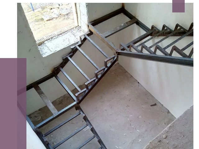 Монтаж лестниц на металлокаркасе в Томске от 13659 руб. — ПРОЛЁТ-Тмс