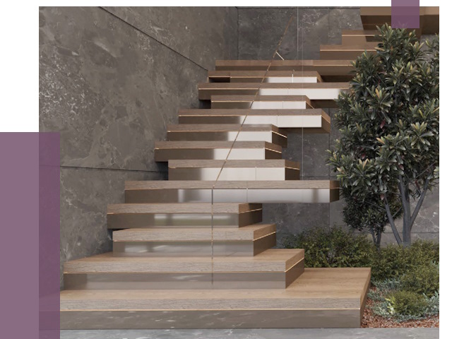 Современные лестницы в Томске от 14751 руб. | ПРОЛЁТ-Тмс