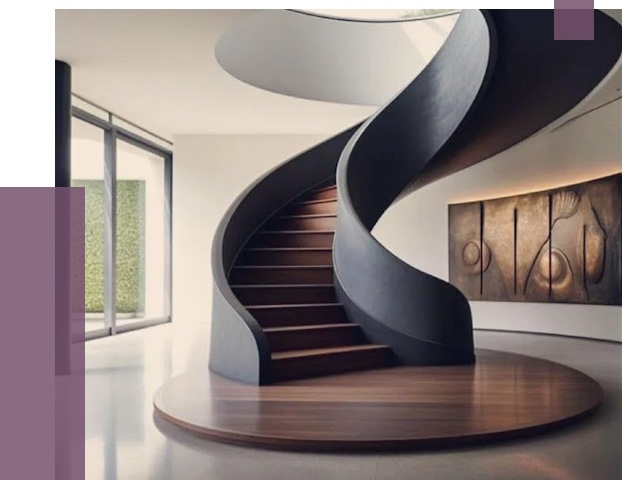 Элитные лестницы под заказ в Томске от 202150 руб. — ПРОЛЁТ-Тмс