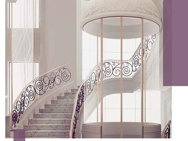 Элитные лестницы на заказ высокого класса в Томске