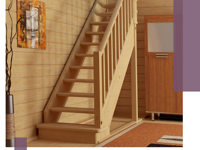 Лестницы эконом класса под ключ в Томске — недорого и быстро