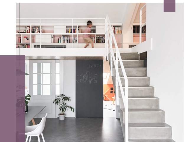 Лестницы для двухуровневой квартиры в Томске от 188491 руб. | ПРОЛЁТ-Тмс