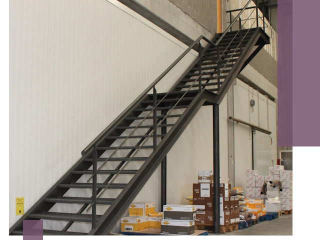 Лестницы для производства в Томске — изготовление и монтаж