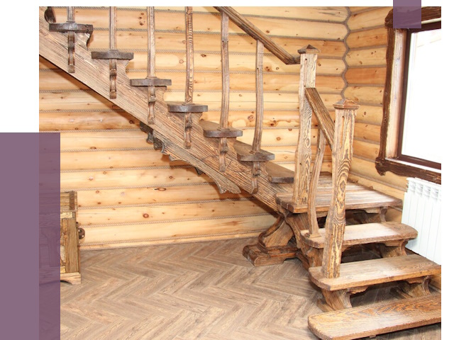 Лестницы в баню в Томске от 20433 руб. — изготовление | ПРОЛЁТ-Тмс