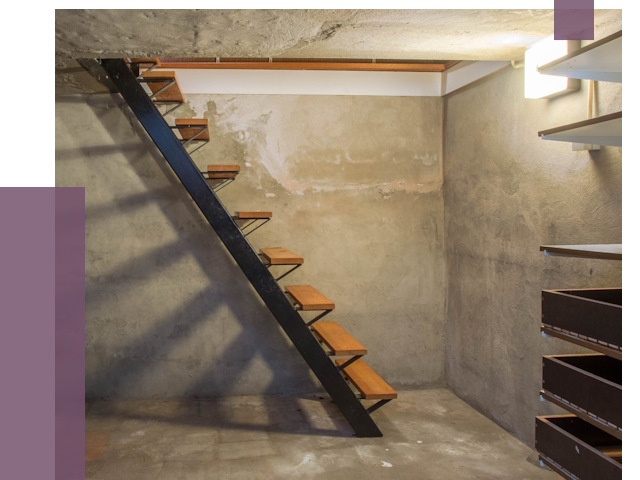 Лестницы в подвал в Томске от 14041 руб. — монтаж | ПРОЛЁТ-Тмс