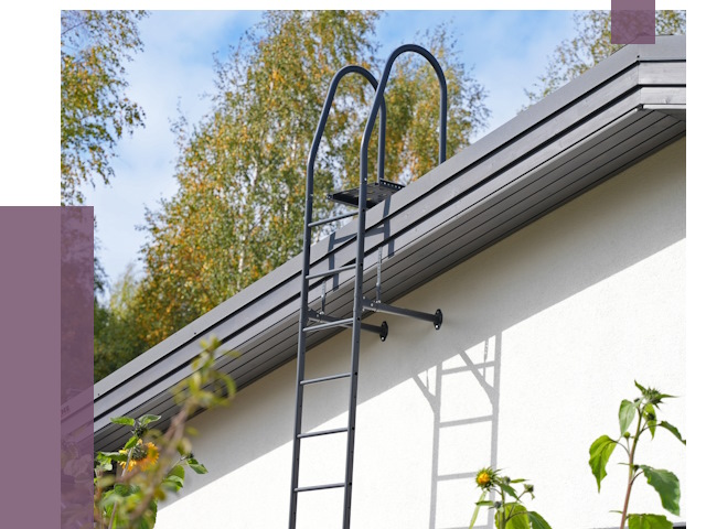 Лестницы на крышу в Томске от 20433 руб. — монтаж и монтаж ПРОЛЁТ-Тмс