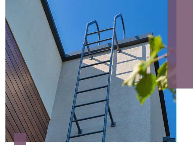 Лестницы на крышу в Томске — изготовление, монтаж, демонтаж