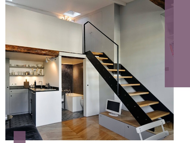 Лестницы на антресоль под ключ в Томске — изготовление и монтаж