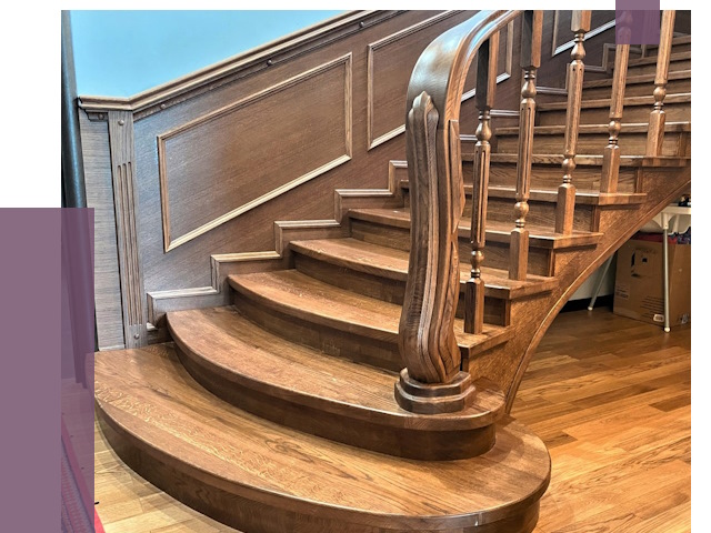 Дубовые лестницы под ключ в Томске от 188491 руб. — ПРОЛЁТ-Тмс