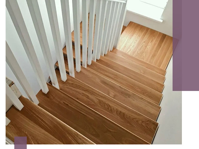 Лестницы из бука в Томске: изготовление, монтаж и демонтаж