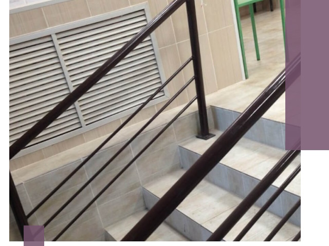 Изготовление перил из металла под ключ в Томске