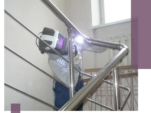 Монтаж перил и ограждений качественно в Томске