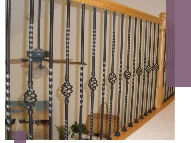 Изготовление и монтаж кованных перил в Томске под ключ