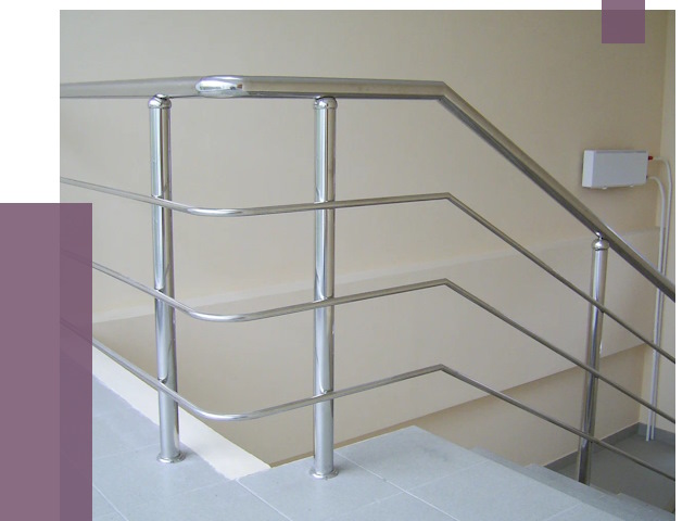 Алюминиевые перила в Томске от 6775 руб. под ключ | ПРОЛЁТ-Тмс