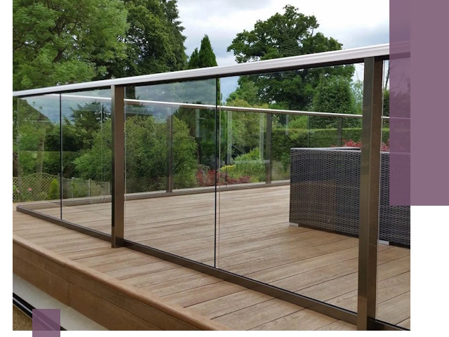 Алюминиевые перила на заказ в Томске — монтаж и гарантия