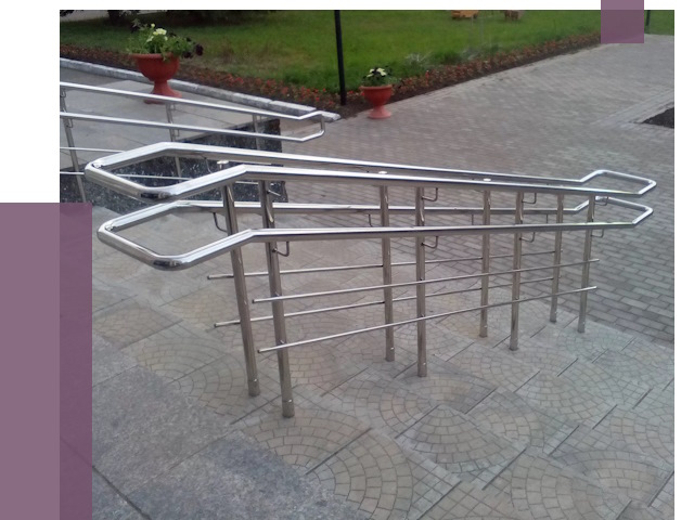 Перила для инвалидов в Томске от 8108 руб. под ключ | ПРОЛЁТ-Тмс