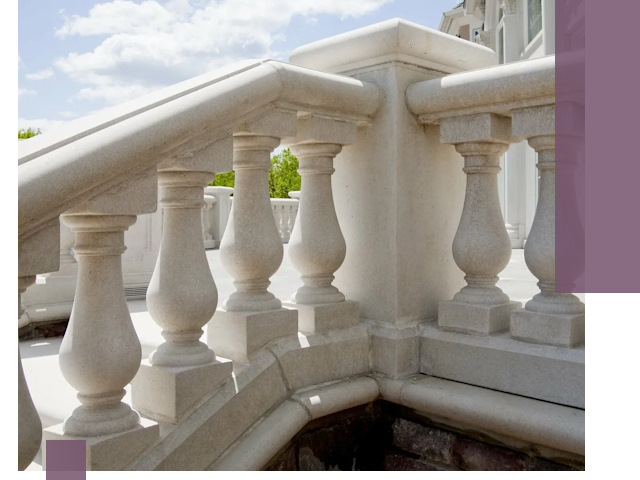 Балюстрады из металла и камня под ключ в Томске