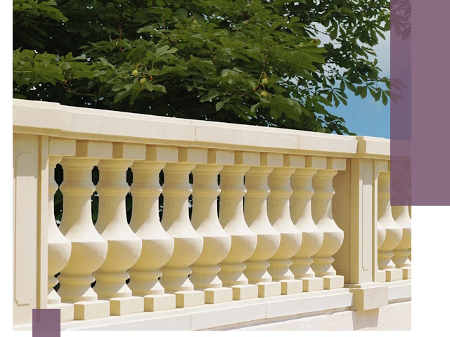 Установка балюстрады в Томске: изготовление и монтаж под ключ