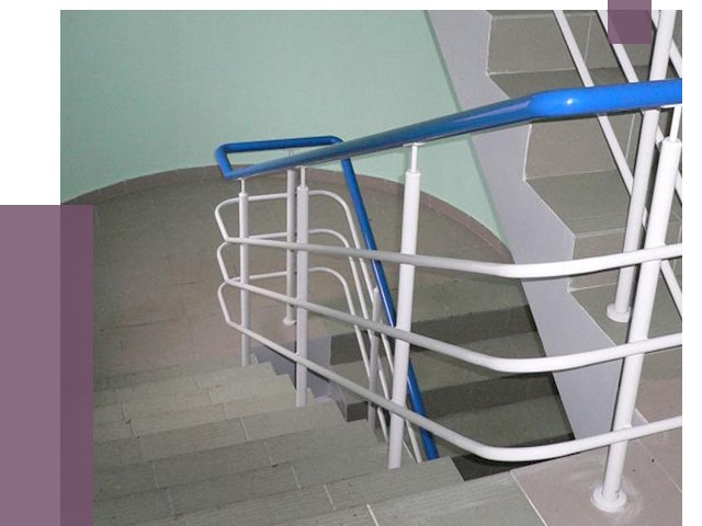 Перила в подъезде в Томске — установка и замена от 7922 руб. | ПРОЛЁТ-Тмс