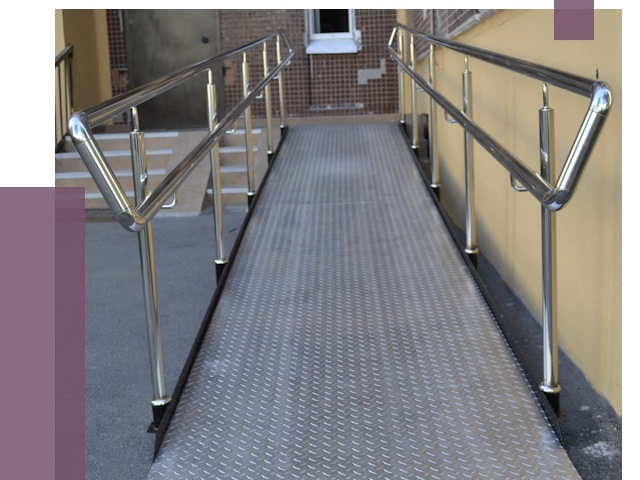 Пандусы в Томске от 13112 руб. — установка для инвалидов | ПРОЛЁТ-Тмс