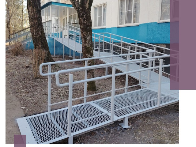 Пандусы под ключ в Томске: изготовление, монтаж и демонтаж