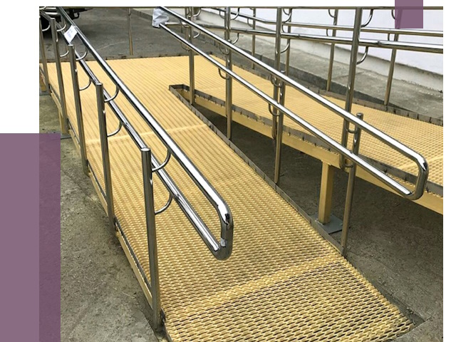 Пандусы для инвалидов в Томске под ключ от 19122 руб. — ПРОЛЁТ-Тмс