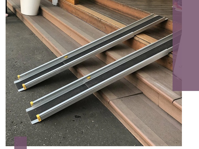 Телескопические пандусы под ключ в Томске — изготовление и монтаж