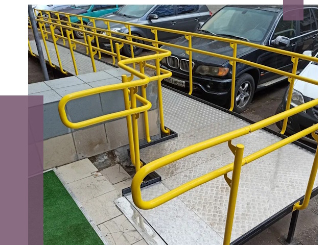 Стационарные пандусы в Томске от 13112 руб. | ПРОЛЁТ-Тмс