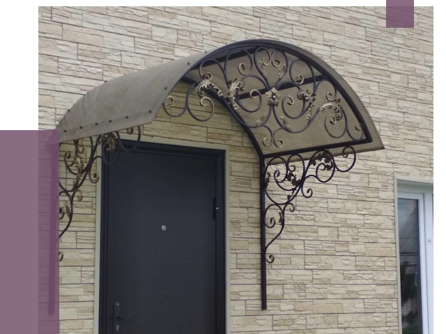 Ремонт козырьков в Томске от 7922 руб. | ПРОЛЁТ-Тмс