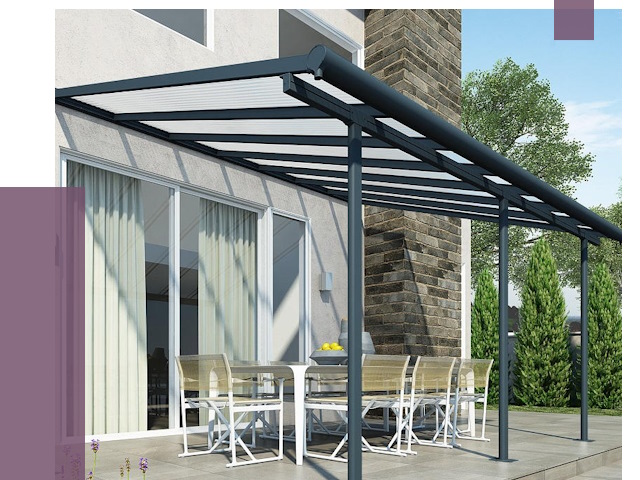 Навесы пристенные в Томске от 9725 руб. — монтаж и установка | ПРОЛЁТ-Тмс