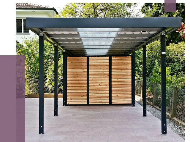 Отдельно стоящие навесы во дворе в Томске от 85777 руб. | ПРОЛЁТ-Тмс