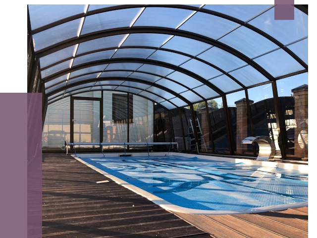 Навесы для бассейна в Томске от 17920 руб. под ключ | ПРОЛЁТ-Тмс