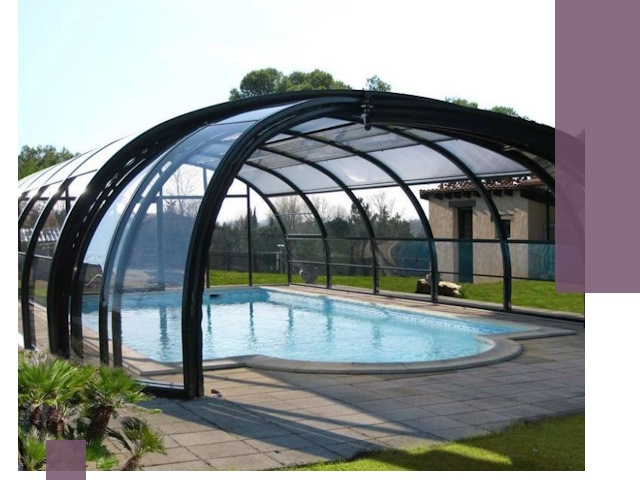 Навесы для бассейна в Томске: изготовление и монтаж под ключ