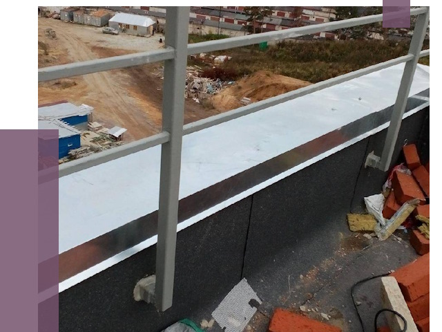 Монтаж парапетов в Томске от 4589 руб.  | ПРОЛЁТ-Тмс