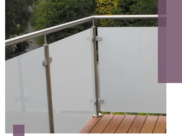 Алюминиевые парапеты для балконов и террас в Томске